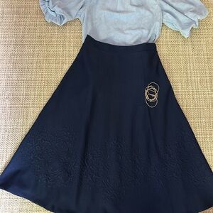 Classic Navy Skirt